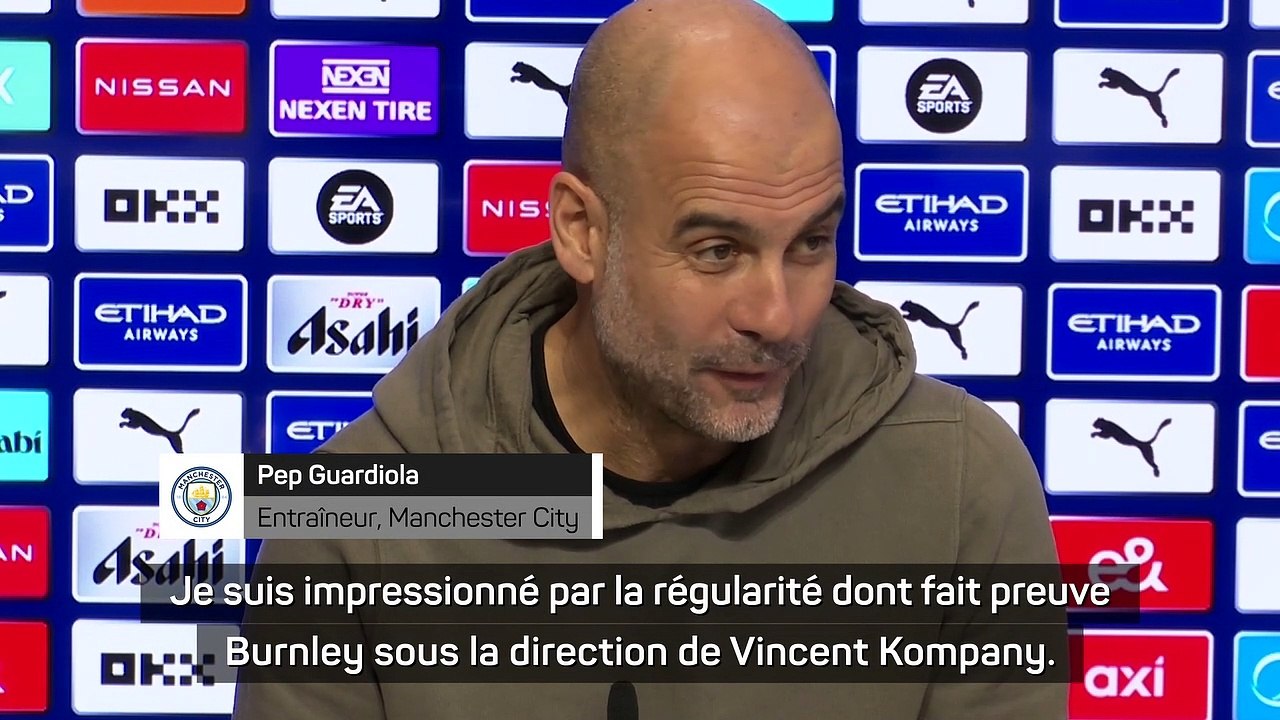 Pep Guardiola : "Kompany deviendra un jour l'entraîneur de City"