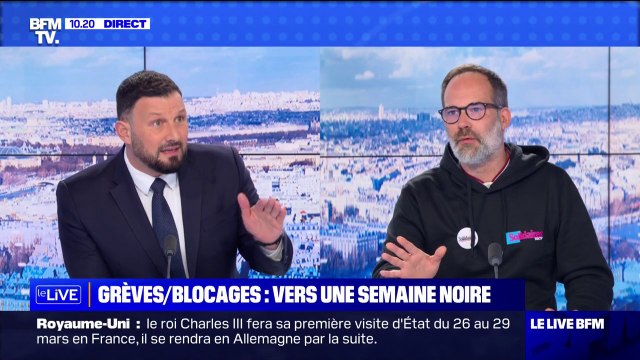 Âge légal, régimes spéciaux, répartition des richesses: débat entre un sénateur Renaissance et un représentant du syndicat Solidaires RATP