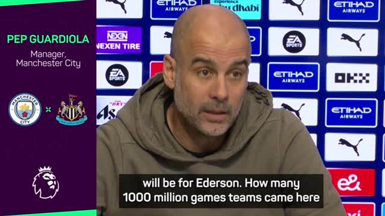 Guardiola chimes on Newcastle time-wasting deba...