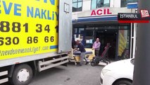 Kağıthane Devlet Hastanesi'nde tahliye çalışmaları sürüyor