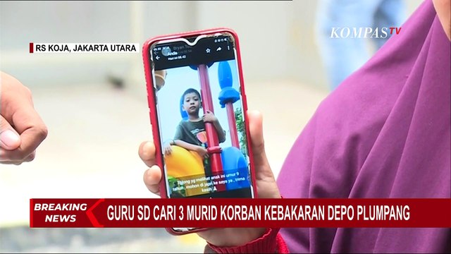 Kisah Guru SD Cari 3 Muridnya yang Hilang dalam Insiden Kebakaran Depo Pertamina