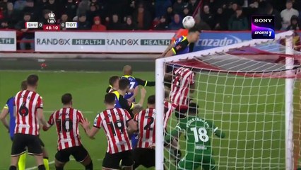 Sheffield United 1 - 0 Tottenham  Highlights  FA Cup  2nd March 2023