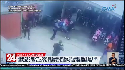 Negros Oriental Gov. Roel Degamo, patay sa ambush; 5 sa 9 na nadamay, nasawi rin | 24 Oras Weekend