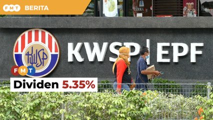 KWSP umum dividen 5.35%