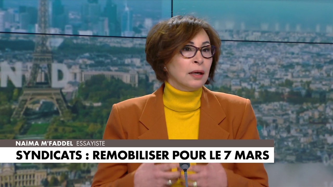 Naïma M’Faddel : «Les mots choisis par les syndicats sont beaucoup plus violents qu’au début.»