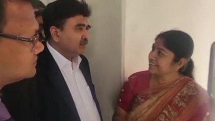 পুরুলিয়া:বিচারপতি অভিজিৎ গাঙ্গুলীর কাছে টেট পরিক্ষার্থীদের ভিড়!দেখুন