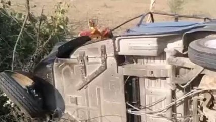 सीधी: यात्रियों से भरी ऑटो पलटी, एक की मौत दर्जनों लोग हुए घायल