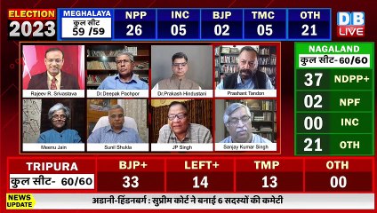 Bharat Jodo Yatra से Congress हुई मजबूत ! North East Election | Karnataka | India News | #dblive