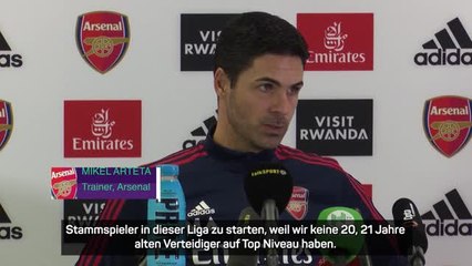 Arteta zu Saliba: "Das ist seine große Stärke"