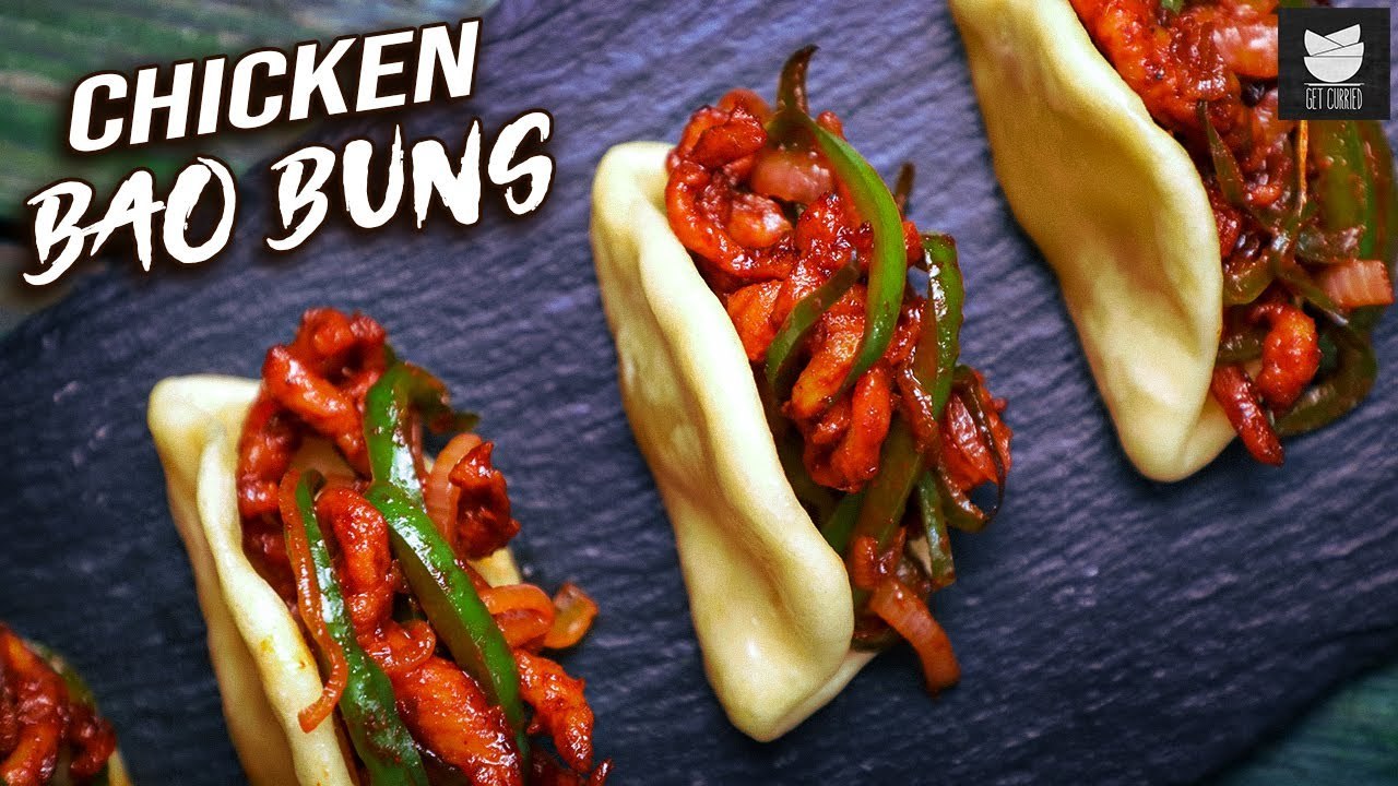 Chilli Chicken Bao Buns | How to make Bao Buns | Chef Varun Inamdar | Get Curried