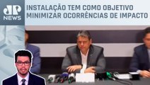 Governador de São Paulo visita centro de operações no Rio de Janeiro; Kobayashi analisa