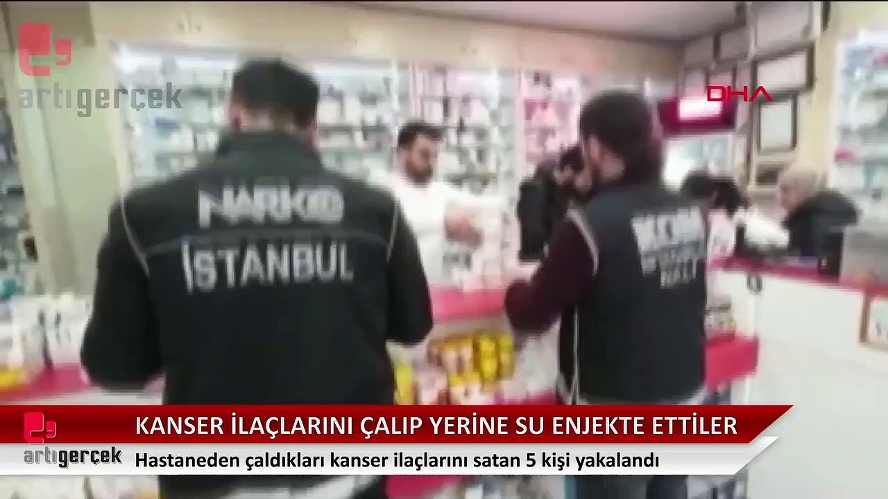 Hastaneden kanser ilaçlarını çalıp, yerine su koydular