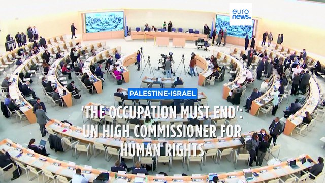 'For this violence to end, the occupation must end': UN rights chief condemns Mid-East violence