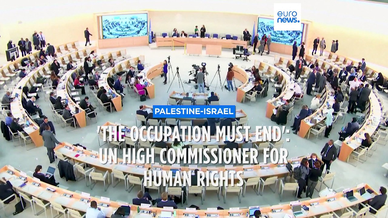 'For this violence to end, the occupation must end': UN rights chief condemns Mid-East violence