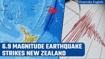 New Zealand: 6.9 magnitude earthquake strikes Kermadec Islands | Oneindia News