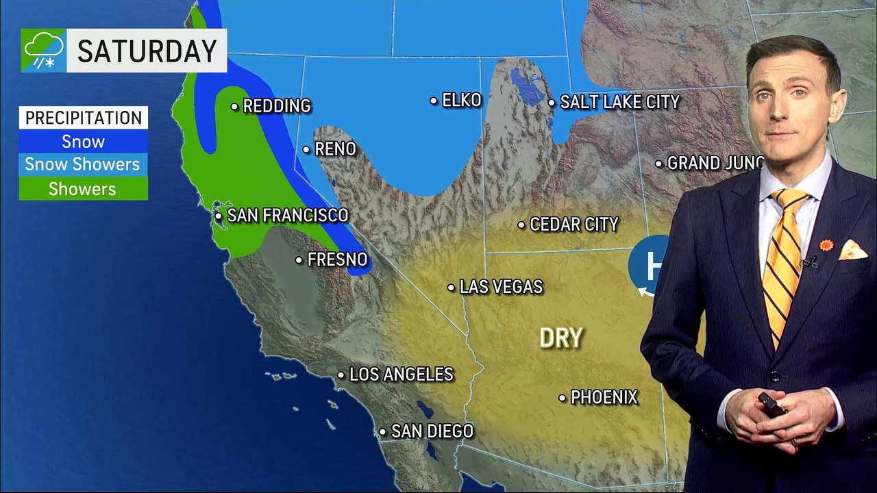 Snow falls across northern Plains, Upper Midwest