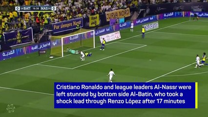 Ronaldo hot-streak ends as Al-Nassr complete dramatic late comeback