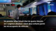 Isère : un car avec des enfants à bord chute de six mètres, 16 blessés