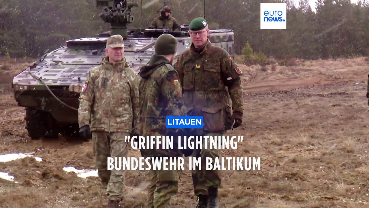 'Griffin Lightning': Was macht die Bundeswehr in Litauen?