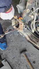 Front Crashed Car Restoration.