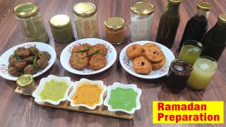 Ramadan Preparation 2023 | Food Preparation | Food Storage Ideas | Pre Preparation Ramadan