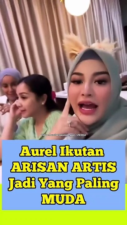 AUREL HERMANSYAH IKUT ARISAN BERSAMA ARTIS