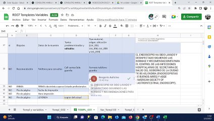 Workshop Template VideoColonoscopia BIOPSIA y CIRCUITO GUARDIAS - GEDYT - Enero 2023