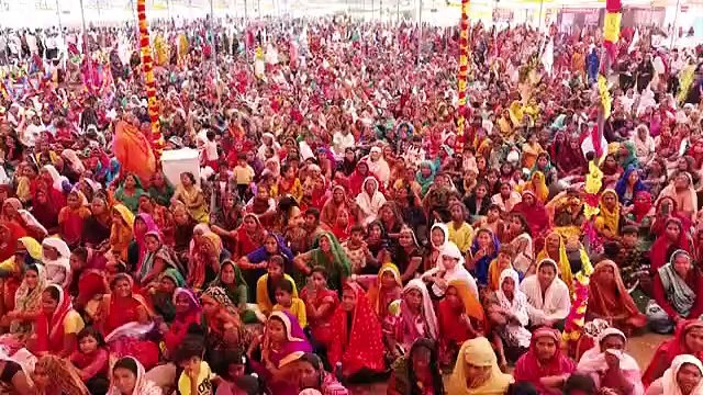 तीन दिवसीय भव्य समागम का आयोजन, लाखों श्रद्धालु पहुंचे