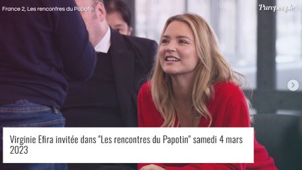 Virginie Efira : son premier mariage à 22 ans désapprouvé par son père, elle raconte