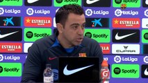 Rueda de prensa de Xavi Hernández, previa del Barcelona vs. Valencia