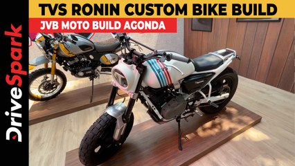 TVS Ronin Custom Bike Walkaround | JVB Moto Build Agonda | Punith Bharadwaj