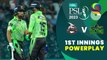 1st Innings Powerplay | Lahore Qalandars vs Multan Sultans | Match 20 | HBL PSL 8 | MI2T