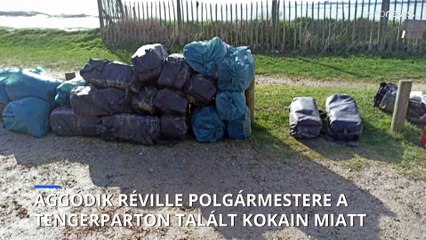 Aggódik Réville polgármestere a tengerparton talált kokain miatt
