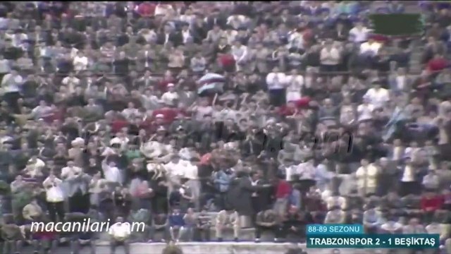 Trabzonspor 2-1 Beşiktaş [HD] 11.06.1989 - 1988-1989 Turkish 1st League Matchday 38 + Comments