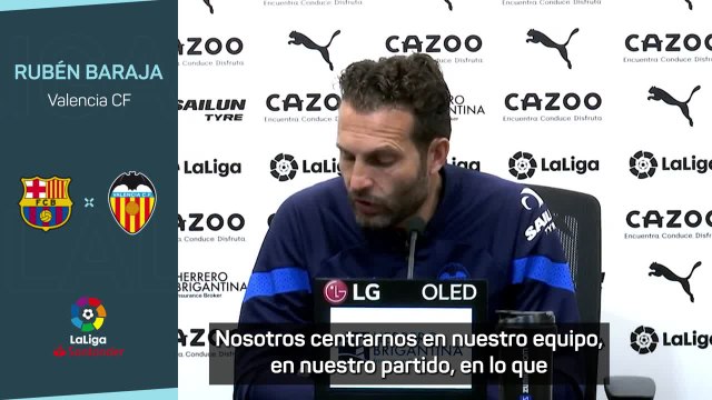 BARÇA - VALENCIA | RUEDA DE PRENSA de BARAJA | DIARIO AS