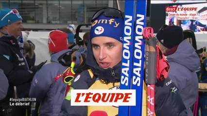 Simon : «Vu ma forme, ce n'était pas gagné» - Biathlon - CM (F)