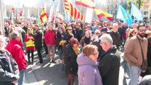 Policías y guardias civiles se manifiestan en Madrid por la 'ley mordaza'