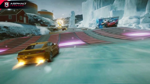 CHEVROLET CAMARO LT DRIVING AWAY FROM THE POLICE CHASE Granny in her favorite yellow Chevy Asphalt 9