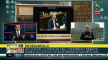 Ecuador: Avanza debate parlamentario que podría llevar a juicio político al pdte.