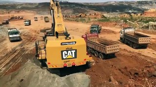 Cat excavator