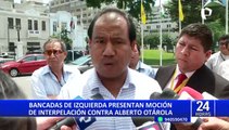 Alberto Otárola: este viernes 3 de marzo se daría cuenta sobre moción de interpelación contra premier