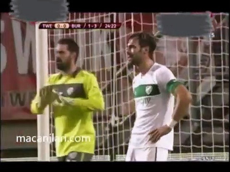 FC Twente 4-1 Bursaspor (After Extra Time) 30.08.2012 - 2012-2013 European League Play-Off Round 2nd Leg
