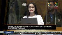 teleSUR Noticias 11:30 04-03: Debaten sobre posible juicio político contra pdte. Lasso