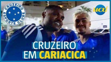 Torcida recebe time do Cruzeiro em Cariacia/ES
