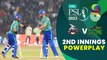 2nd Innings Powerplay | Lahore Qalandars vs Multan Sultans | Match 20 | HBL PSL 8 | MI2T