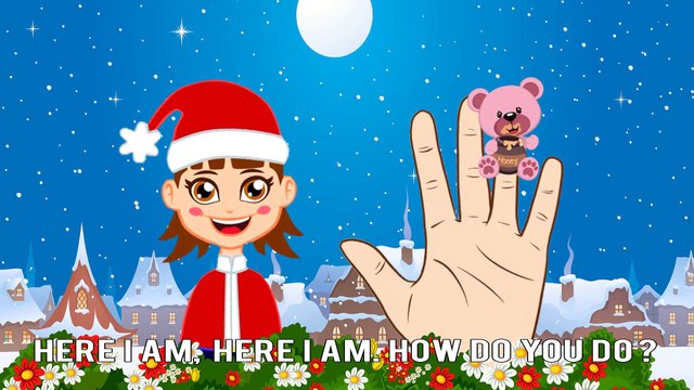SANTA FINGER FAMILY SONGS FOR BABIES AND KIDS