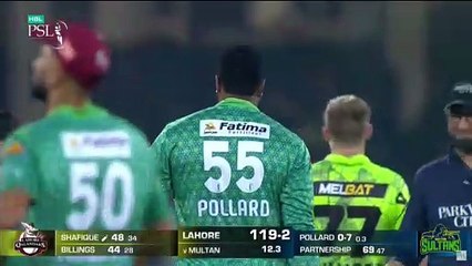 1st Innings Highlights - Lahore Qalandars vs Multan Sultans - Match 20 HBL PSL 8  HD 4k video Quality