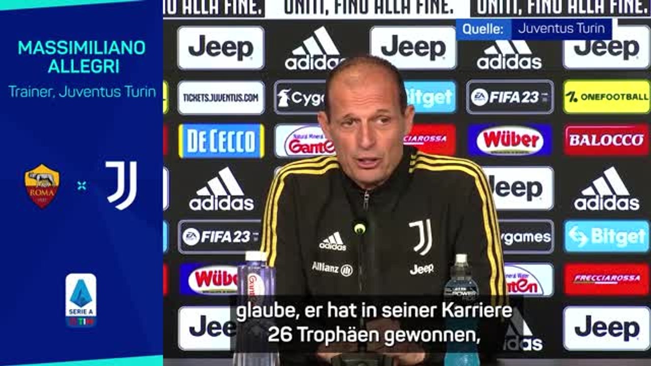 Allegri über Mourinho: 'Macht großartigen Job'