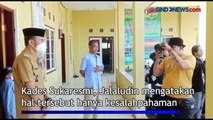 Diajak Duel Kades, Puluhan Warga Sukaresmi Sukabumi Geruduk Balai Desa