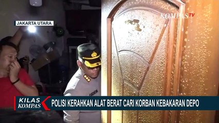 Demi Permudah Pencarian Korban Kebakaran, Polisi Berencana Kerahkan Alat Berat!